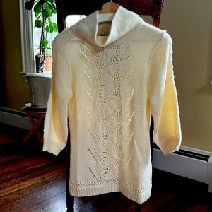 Shin Choi Alpaca and Wool, elbow length sleeve sweater